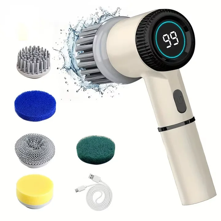 Brosse électrique de nettoyage sans fil